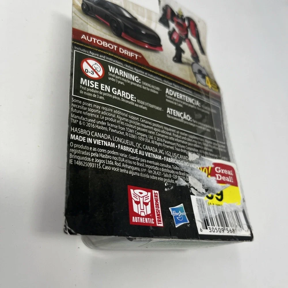 Transformers Autobot Drift, The Last Night, Legion Class‎ 2016 Hasbro New Sealed